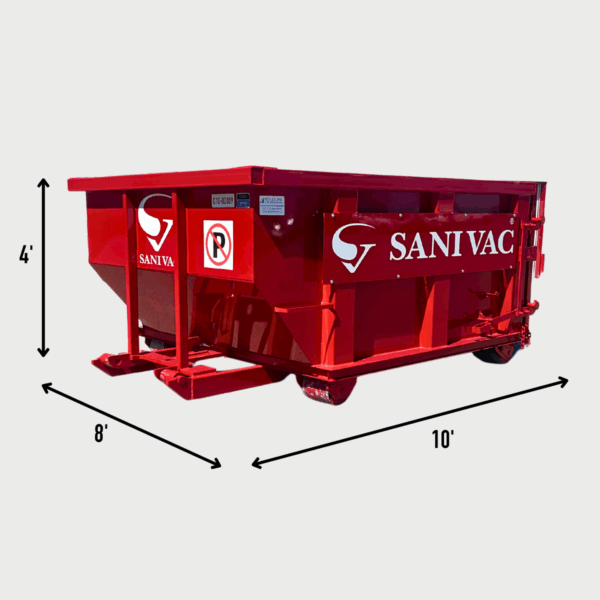 CONTENEUR 10 VERGES - CONSTRUCTION - SANIVAC