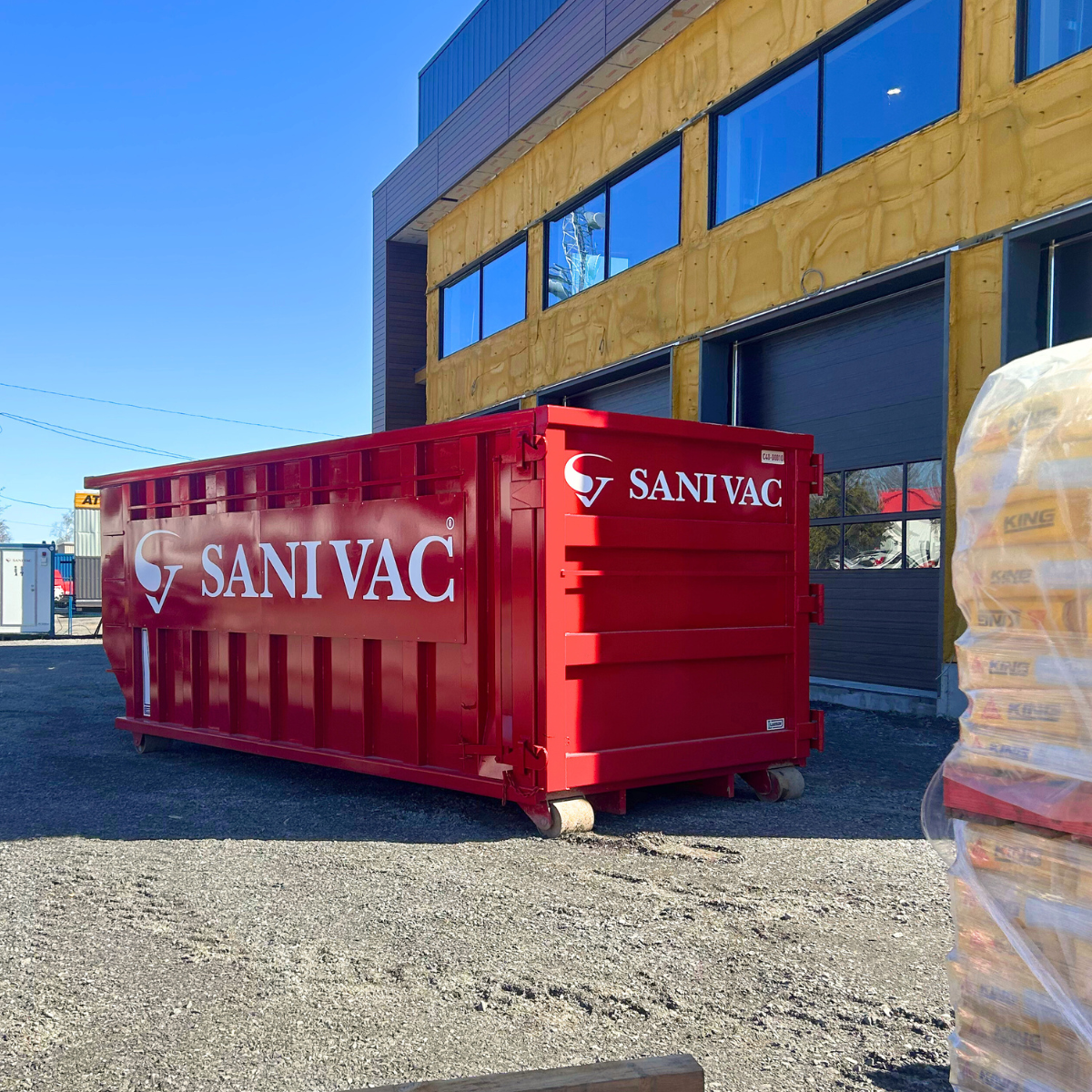 PRODUITS – CONTENEURS Location de conteneurs de construction - Sanivac